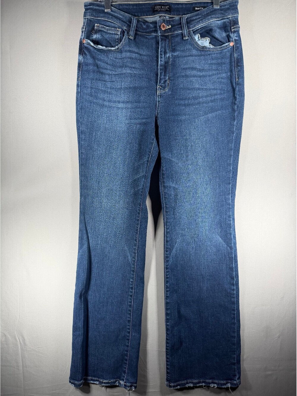 Judy Blue Women's Boot Cut Jeans Size 13/31 Stretch Classic Blue Wash